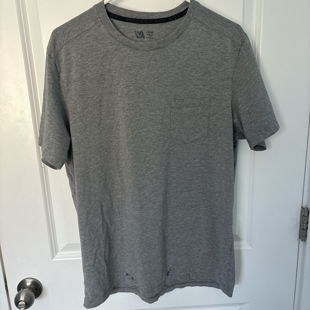 Vans Heather Gray Men's Short Sleeve Tee